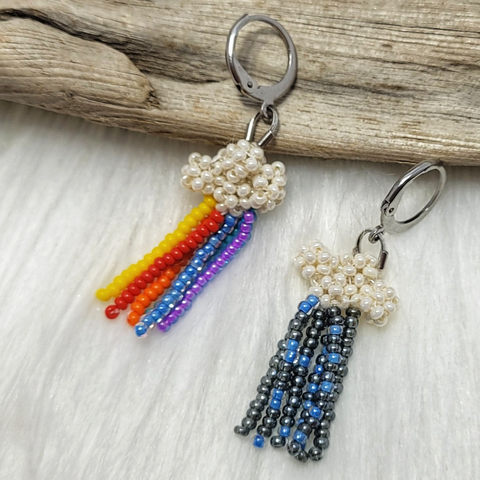 Boucles d'oreilles nuages