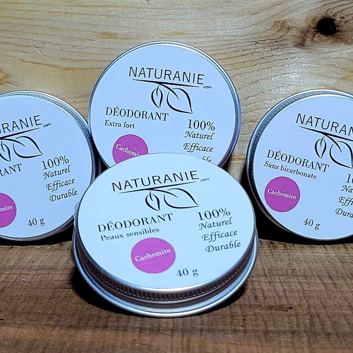 Déodorant naturel, Cachemire