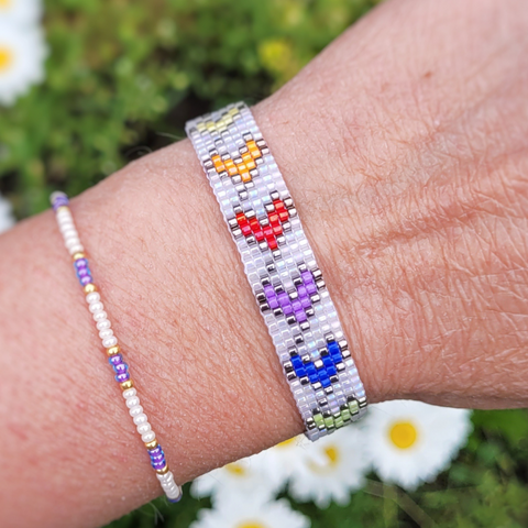 Bracelet Vianne arc-en-ciel LGBTQ+