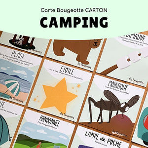 Carte Bougeotte CAMPING
