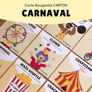 Carte Bougeotte CARNAVAL