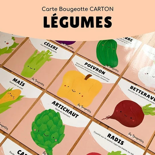 Carte Bougeotte LÉGUMES