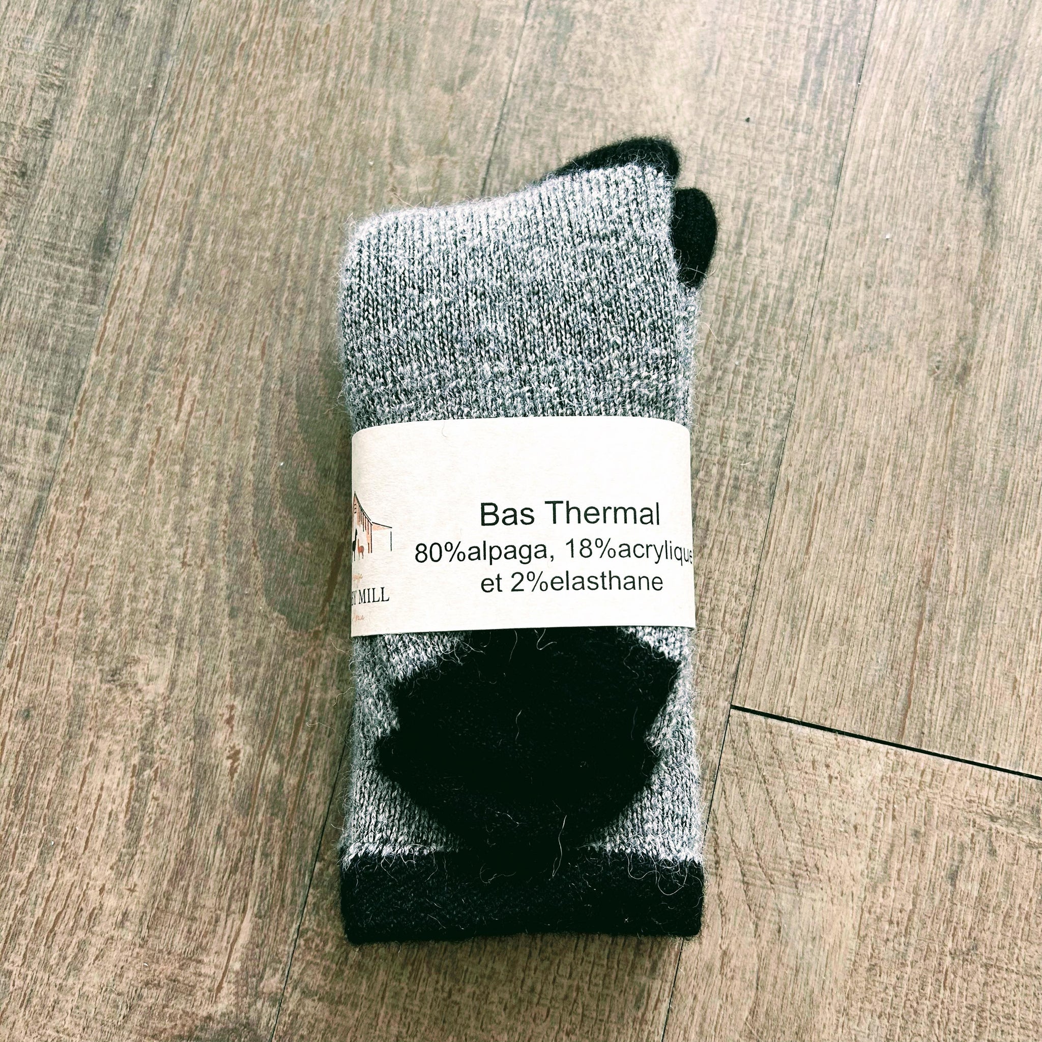 Chaussettes alpaga – thermiques
