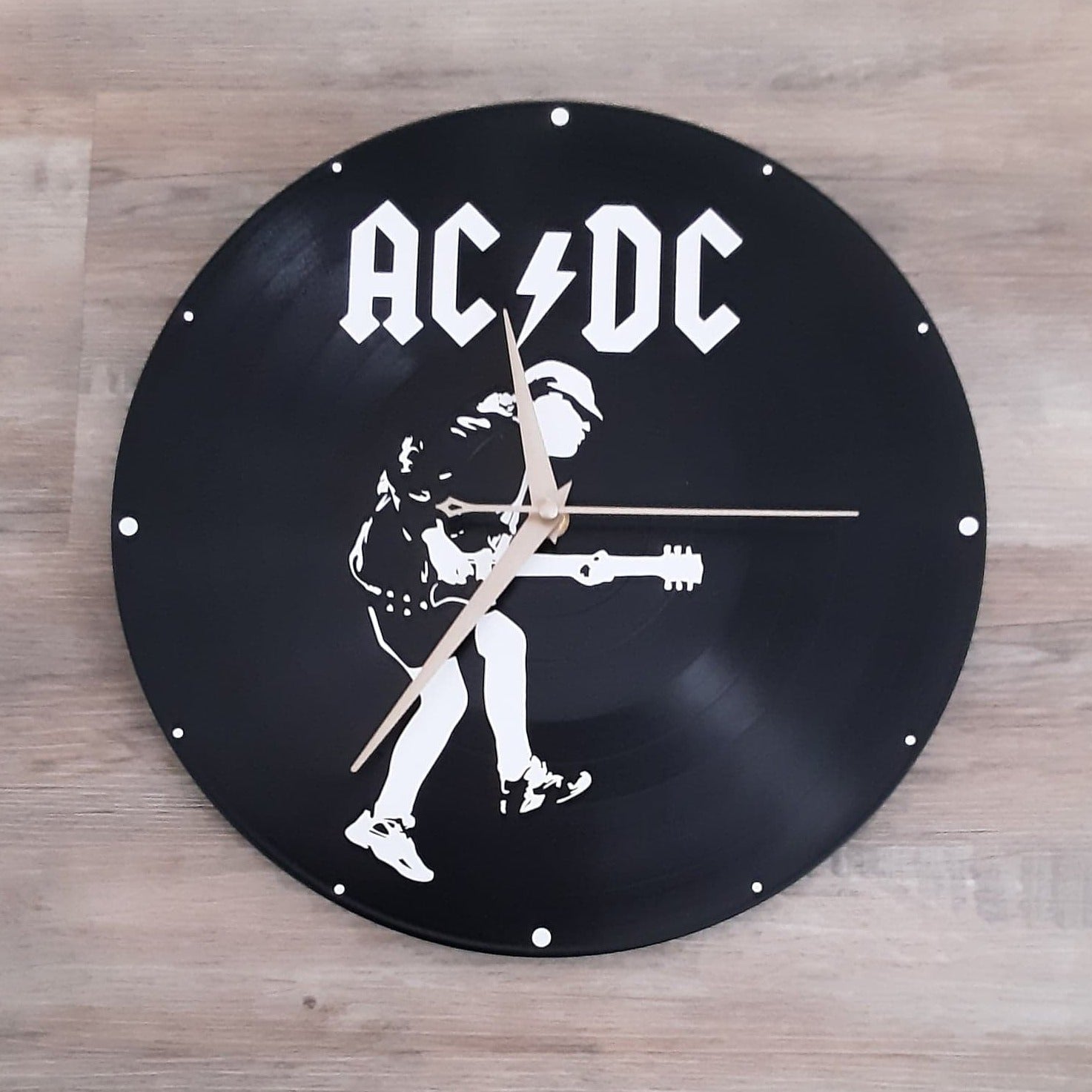 Horloge vinyle 33 tours - AC/DC