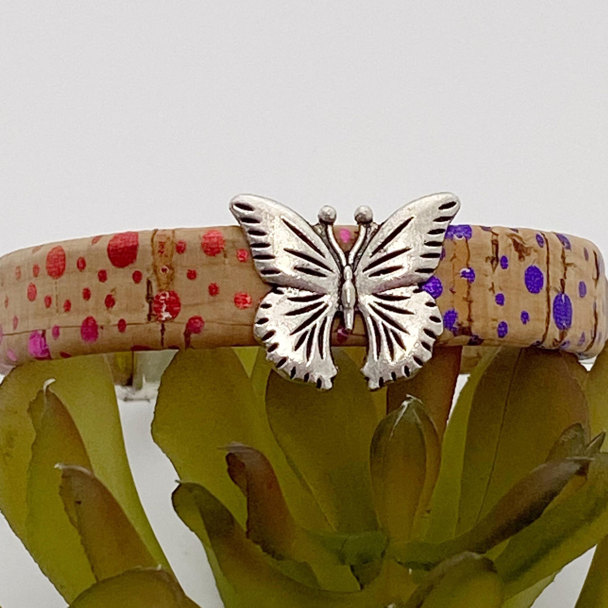 Bracelets en liège "Papillon"