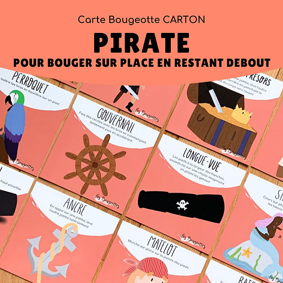 Carte Bougeotte PIRATE