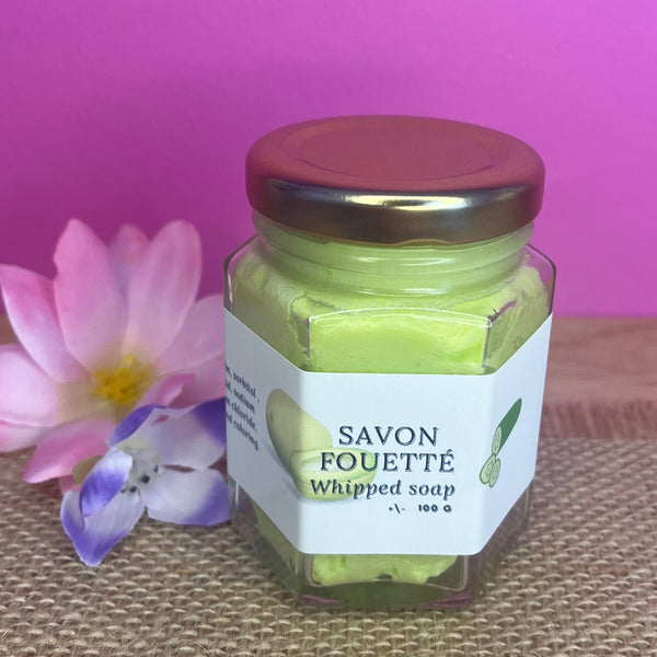 Savon fouetté - Concombre & melon miel